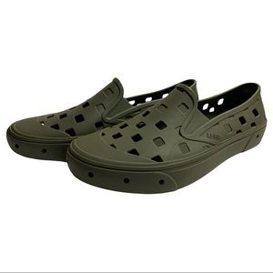 Vans slip-on TRK Grape leaf green Mens size 9